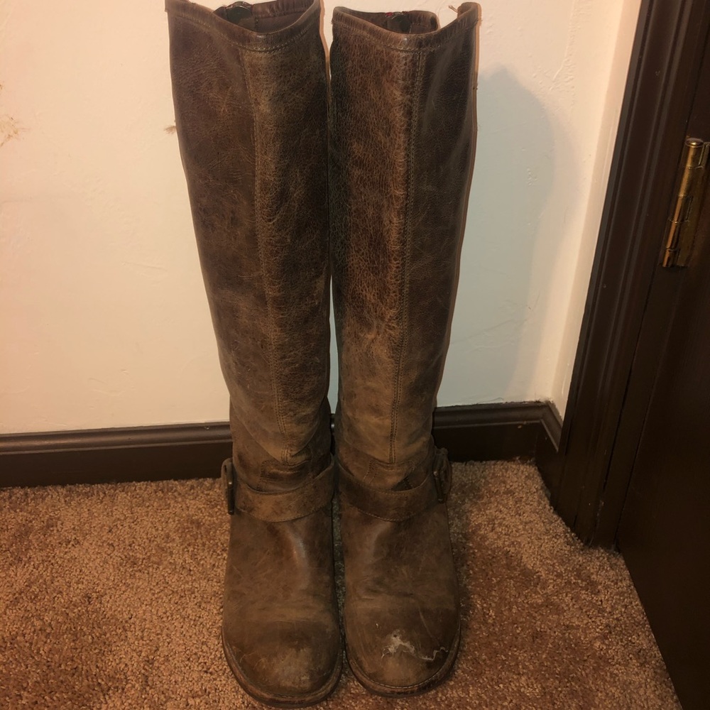 Steve Madden leather boots - Picture 3 of 6